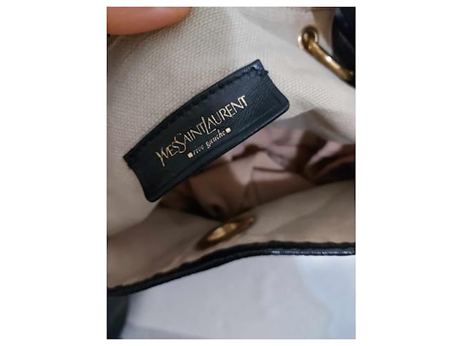 Borsa Saint Laurent Yeves in pelle nera Nero - vista 2
