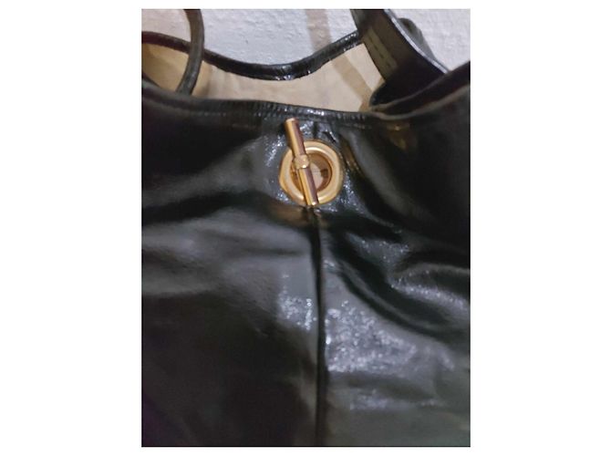 Borsa Saint Laurent Yeves in pelle nera Nero - vista 4