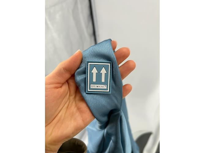 Off White Off-White Kleid T.IT 42 Polyester Blau - Ansicht 4