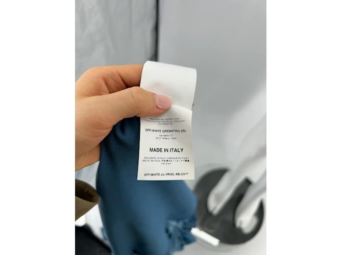 Off White Off-White Kleid T.IT 42 Polyester Blau - Ansicht 6