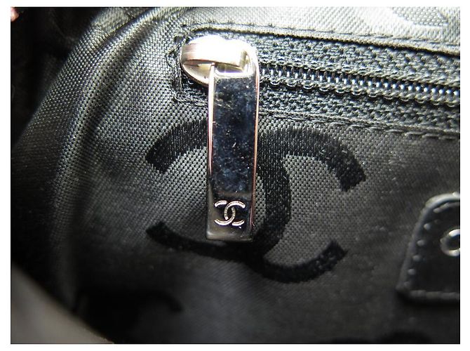 BOLSA CHANEL CAMBON LINE POUCH EM BOLSA DE COURO ACOLCHOADO ROSA - vista 10