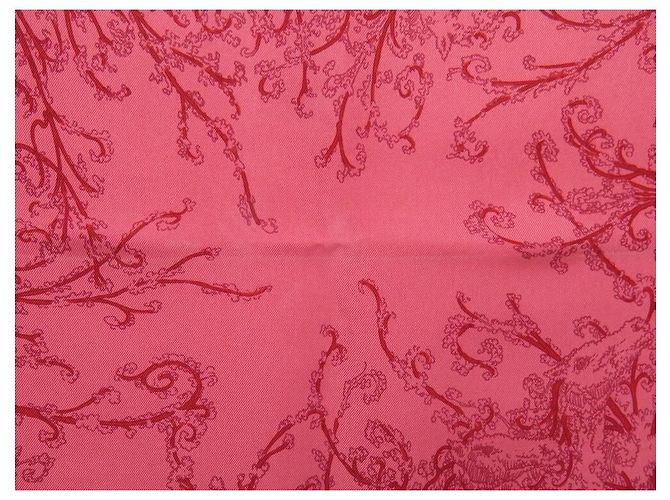 Hermès SCIARPA HERMES LES JARDIN DES METAMORPHOSES SETA FUCSIA CXARRE 90 sciarpa Fuschia - vista 6