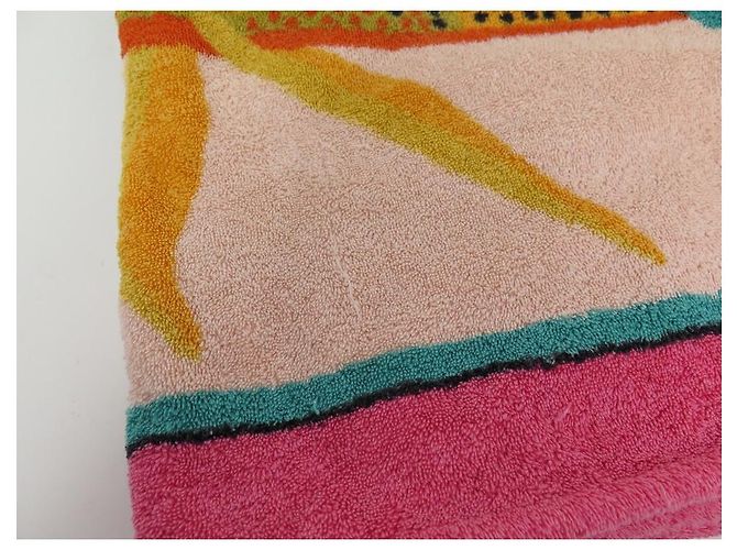 Hermès HERMES POISSONS TELO MARE IN COTONE TELO MARE IN COTONE Multicolore - vista 7