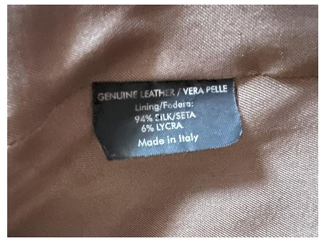 Gucci Lederjacke Braun - Ansicht 5