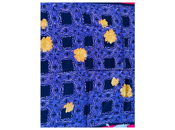 Rose gialle carré e scritta a mano di Christian Lacroix Multicolore - vista 4