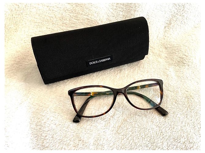 Gafas de sol Dolce & Gabbana marrones de acetato Castaño - vista 3
