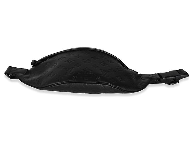 Bumbag Louis Vuitton Marsupio Discovery PM in pelle di vitello Black Monogram Shadow Nero - vista 5