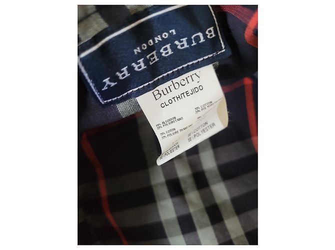 Cappello Burberry con Logo Cavaliere Impermeabile Nero - vista 4