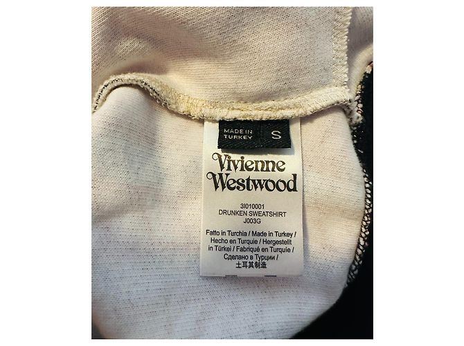 Vivienne Westwood Drunken Sweatshirt Berber Print Baumwolle Mehrfarben - Ansicht 7