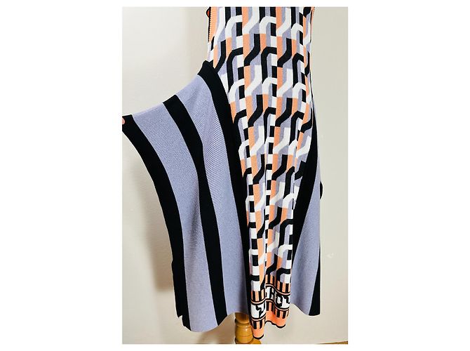 Abito maxi Henrik Vibskov in cotone multicolore - vista 7
