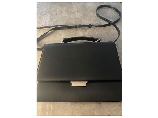 Borsa Saint Laurent Babylone in pelle nera Nero - vista 8