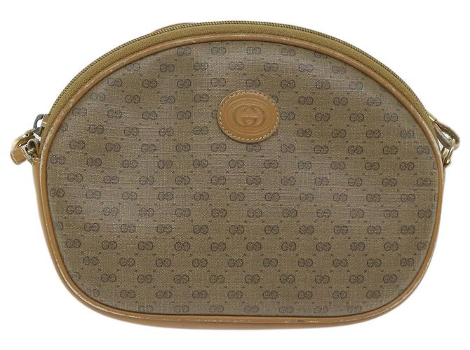 GUCCI Borsa a spalla Micro GG Supreme PVC Beige 007 084 0094 Autentico4525 - vista 2