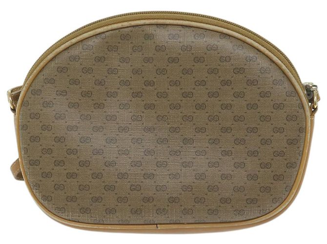 GUCCI Borsa a spalla Micro GG Supreme PVC Beige 007 084 0094 Autentico4525 - vista 3