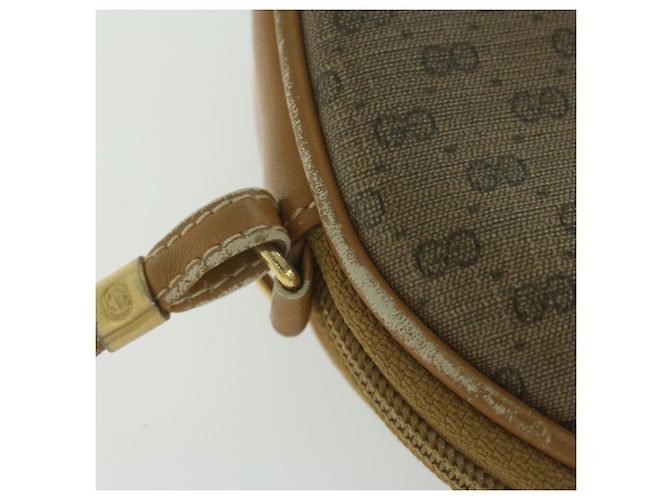 GUCCI Borsa a spalla Micro GG Supreme PVC Beige 007 084 0094 Autentico4525 - vista 7