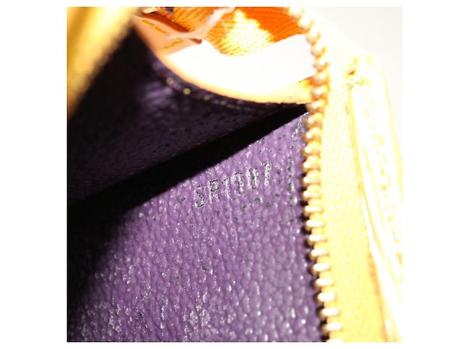 LOUIS VUITTON Epi Poche Toilette 15 Custodia gialla LV Auth sp4519 Giallo - vista 12