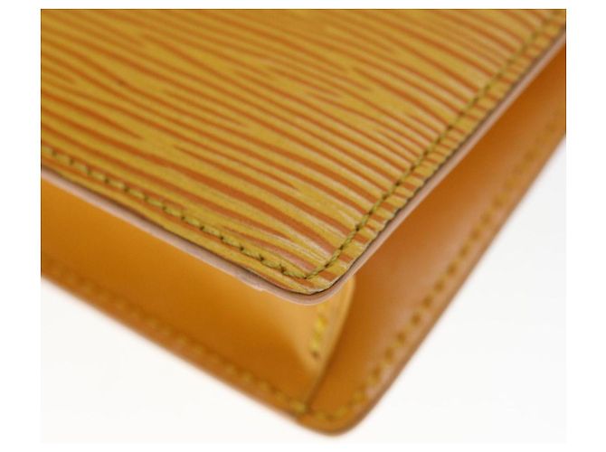 LOUIS VUITTON Epi Poche Toilette 15 Custodia gialla LV Auth sp4519 Giallo - vista 16