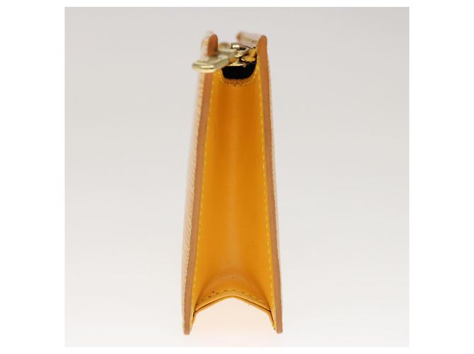 LOUIS VUITTON Epi Poche Toilette 15 Custodia gialla LV Auth sp4519 Giallo - vista 3