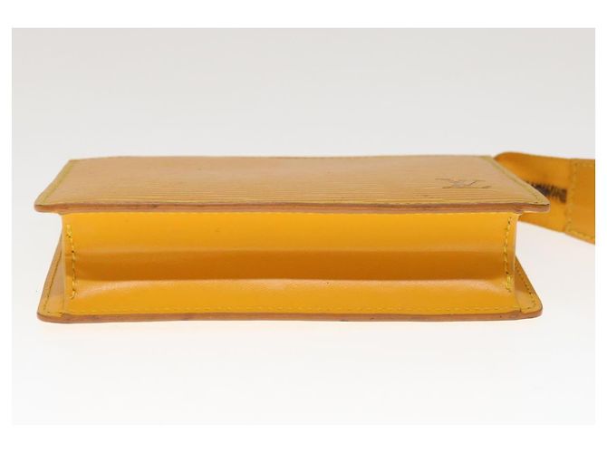 LOUIS VUITTON Epi Poche Toilette 15 Custodia gialla LV Auth sp4519 Giallo - vista 6