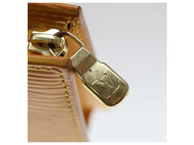 LOUIS VUITTON Epi Poche Toilette 15 Custodia gialla LV Auth sp4519 Giallo - vista 8