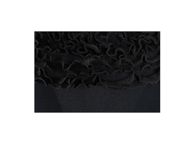 Vestido asimétrico barato y elegante de Moschino Negro - vista 6