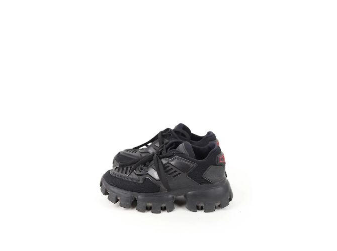 Prada Ledersneaker Schwarz - Ansicht 3