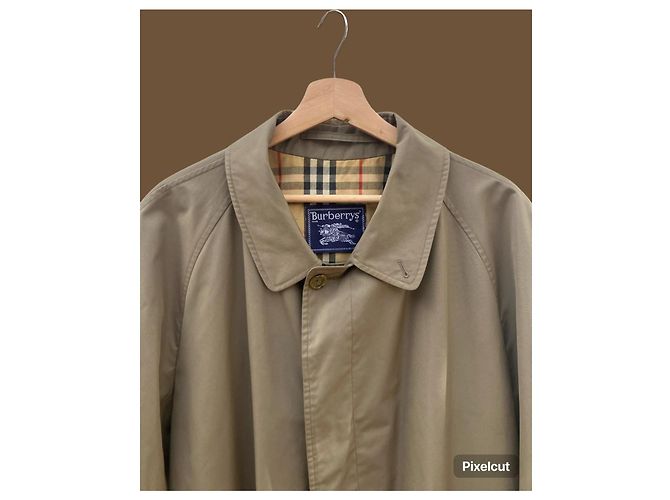 Trench classico Burberry Cammello - vista 4