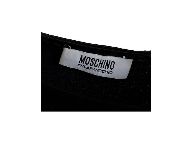Günstiges und schickes Etuikleid von Moschino Schwarz - Ansicht 4