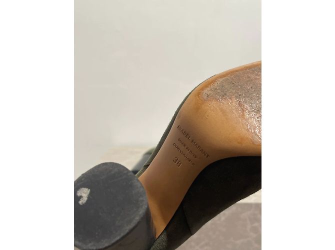 ISABEL MARANT Botines T.EU 38 Ante Caqui - vista 7