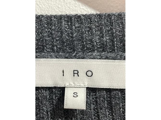 IRO Strickwaren T.International S Wolle Grau - Ansicht 4