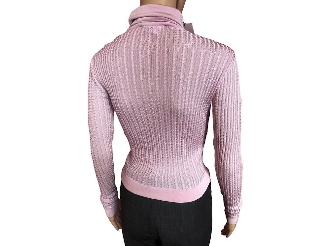 BALENCIAGA Oberteile T.fr 36 Viscose Pink - Ansicht 12