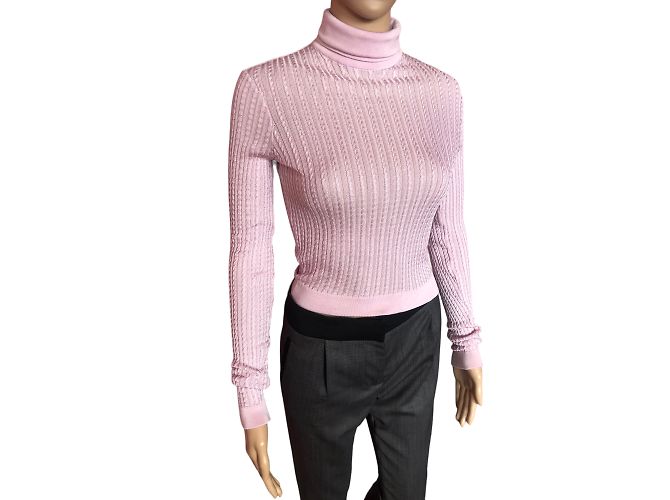 BALENCIAGA Oberteile T.fr 36 Viscose Pink - Ansicht 4