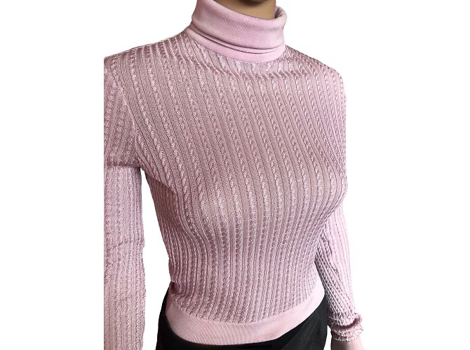 BALENCIAGA Oberteile T.fr 36 Viscose Pink - Ansicht 5