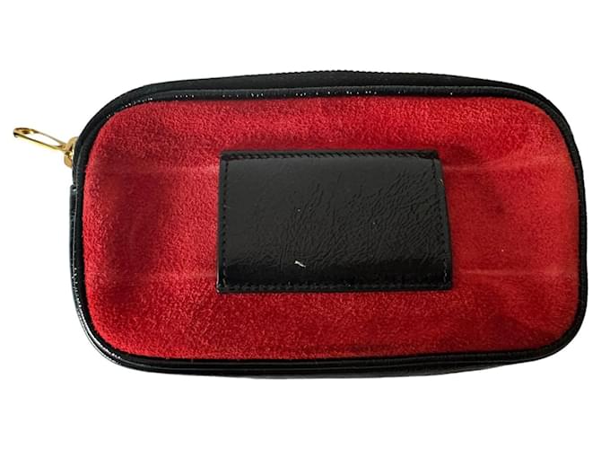 Mini marsupio Gucci Orphidia Nero Rosso - vista 2