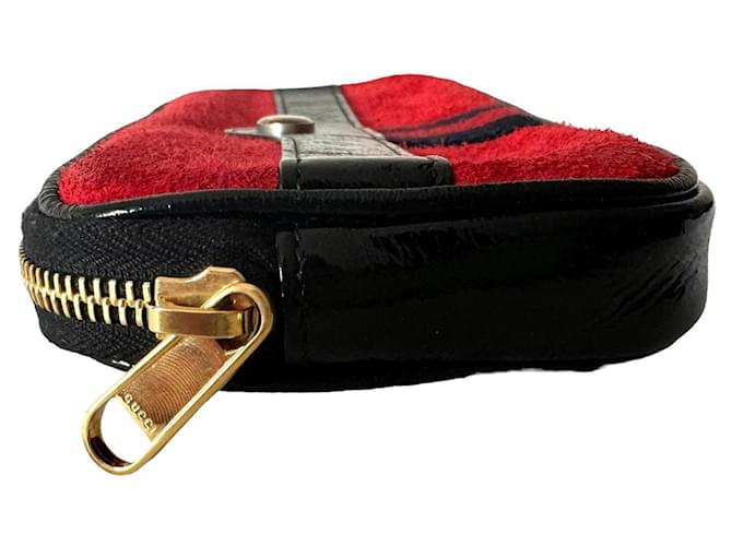 Mini marsupio Gucci Orphidia Nero Rosso - vista 6