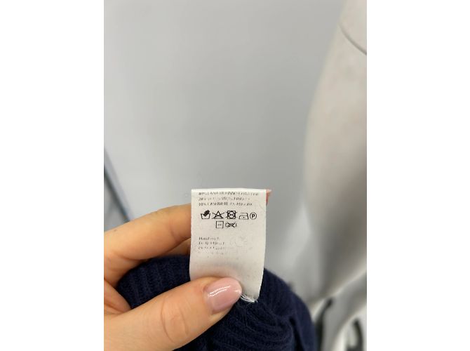 Nanushka Kleid T.International S Wolle Blau - Ansicht 6