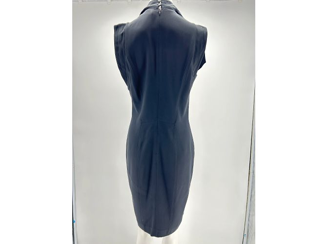 Vestido Azzaro T.FR 42 Viscosa Negro - vista 2