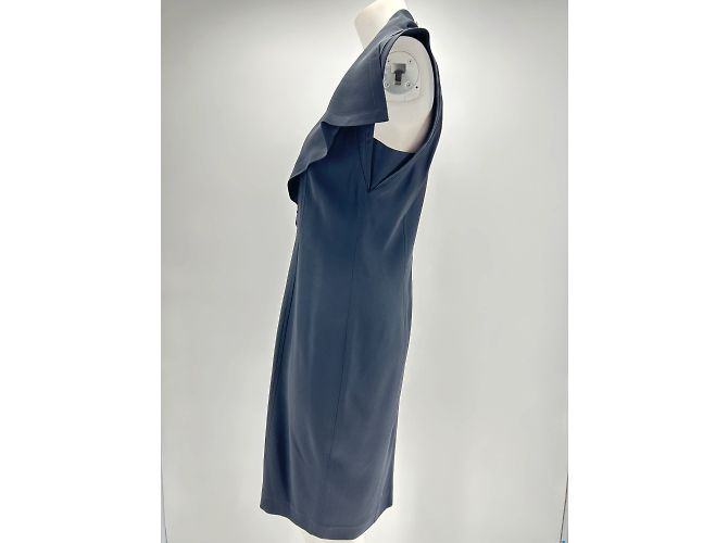 Vestido Azzaro T.FR 42 Viscosa Negro - vista 4