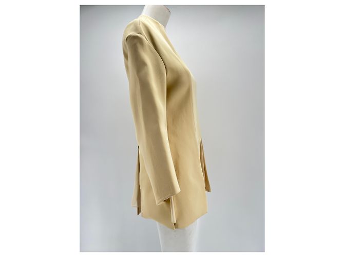 Khaite Kleid T.US 2 Polyester Weiß - Ansicht 3