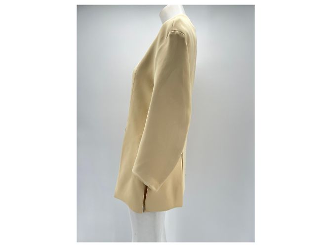 Khaite Kleid T.US 2 Polyester Weiß - Ansicht 4