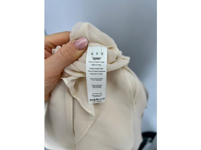 Khaite Kleid T.US 2 Polyester Weiß - Ansicht 6