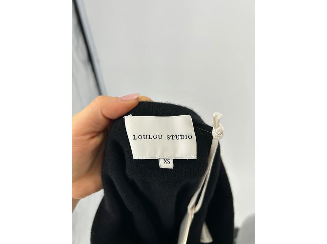 Autre Marque Faldas Loulou studio T.International XS Cachemira Negro - vista 5