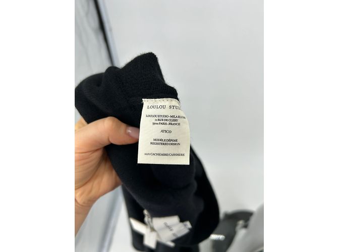 Autre Marque Faldas Loulou studio T.International XS Cachemira Negro - vista 7