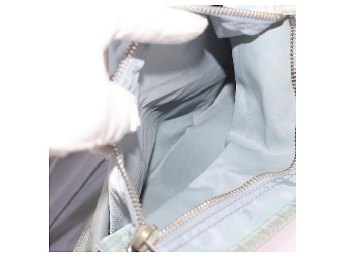 PRADA Borsa Tote Nylon Azzurro Auth ac2744 Blu chiaro - vista 20