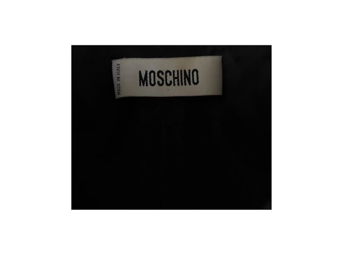 Vestido Moschino de seda con lazo Negro - vista 3