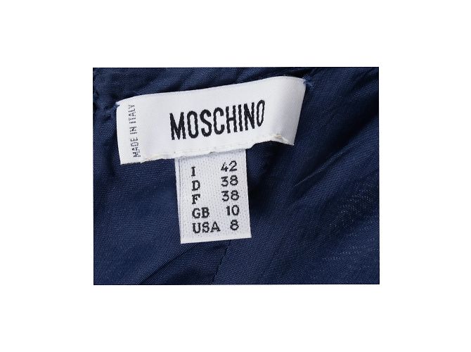 Moschino Rüschenkorsettkleid Blau - Ansicht 4