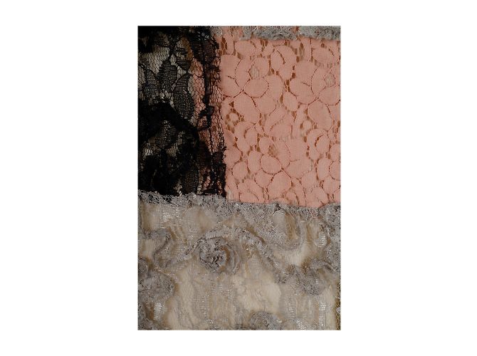 Moschino Cheap and Chic Colorblock Lace Dress Multiple colors - view 4