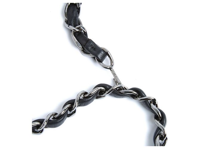 Timeless Borsa Chanel Classique sulla cintura Pelle Nera OS Argento - vista 5
