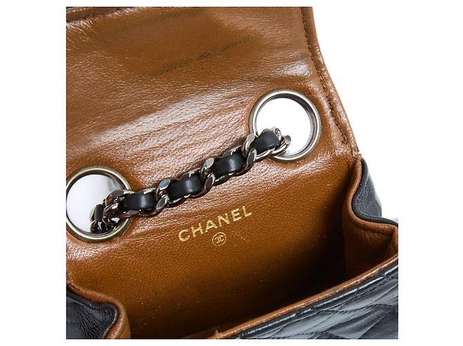 Timeless Borsa Chanel Classique sulla cintura Pelle Nera OS Argento - vista 6