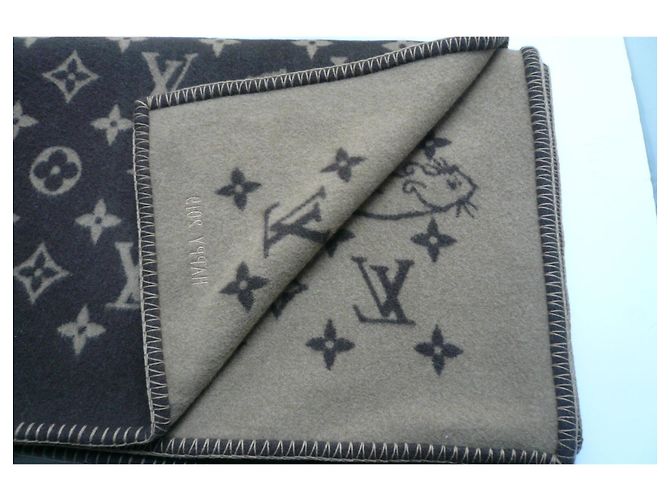 LOUIS VUITTON X Grace Coddington Plaid Neo Catogram NEUF Marron - vue 7