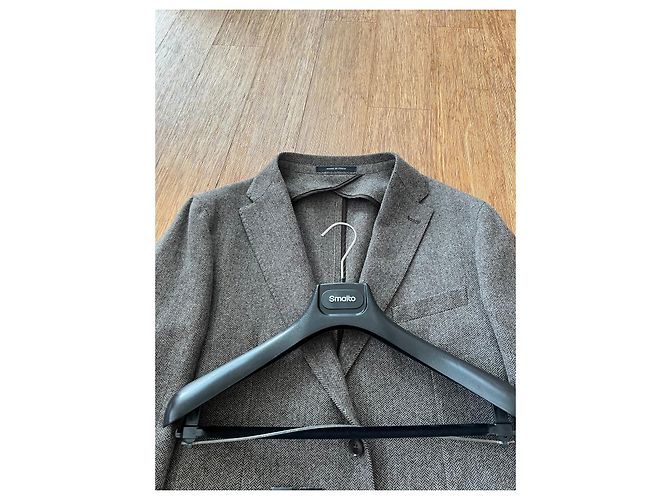 Giacca Smalto in lana e cashmere spinato - vista 11